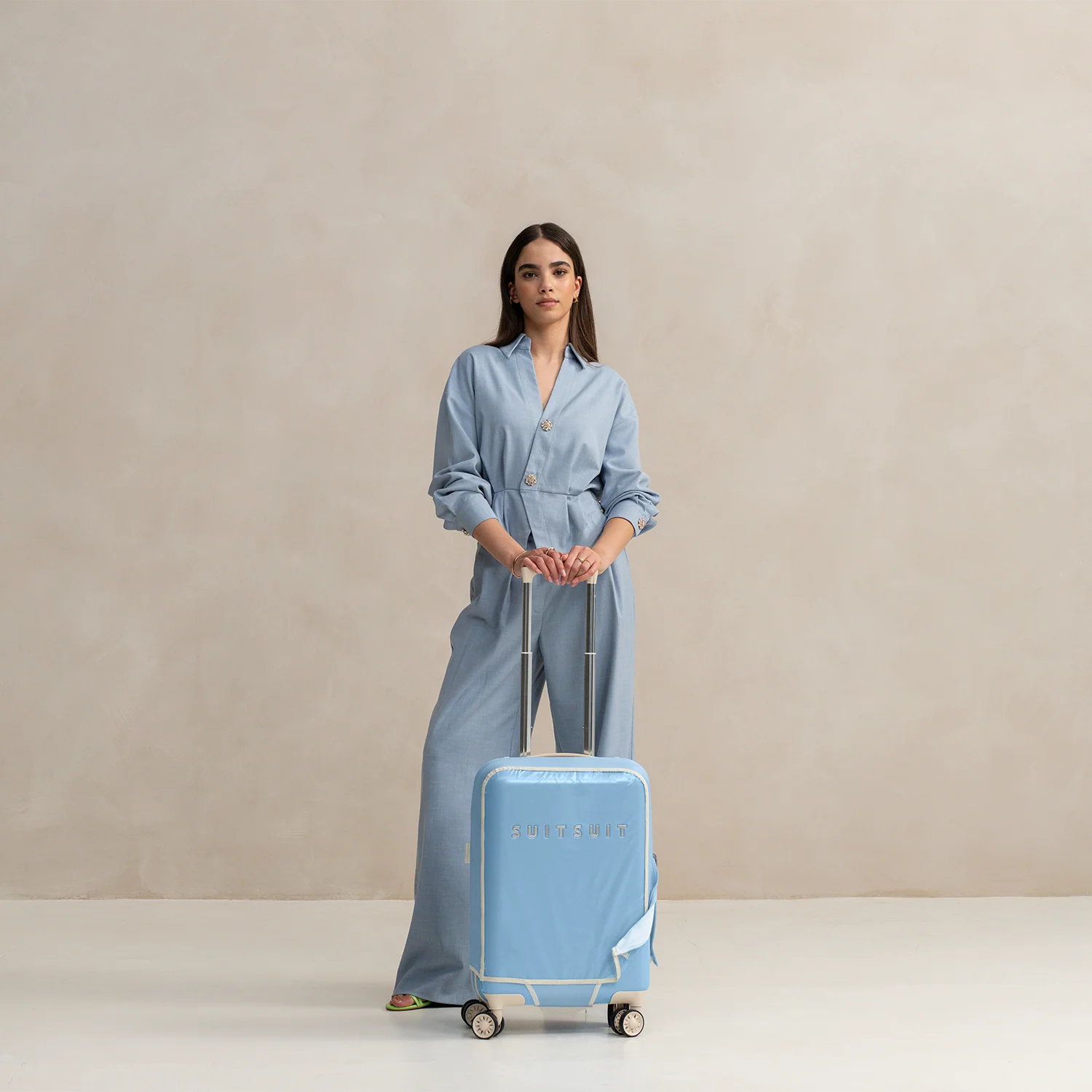 Fabulous Fifties - Chambray Blue - Protection Cover (55 cm) - Image 2