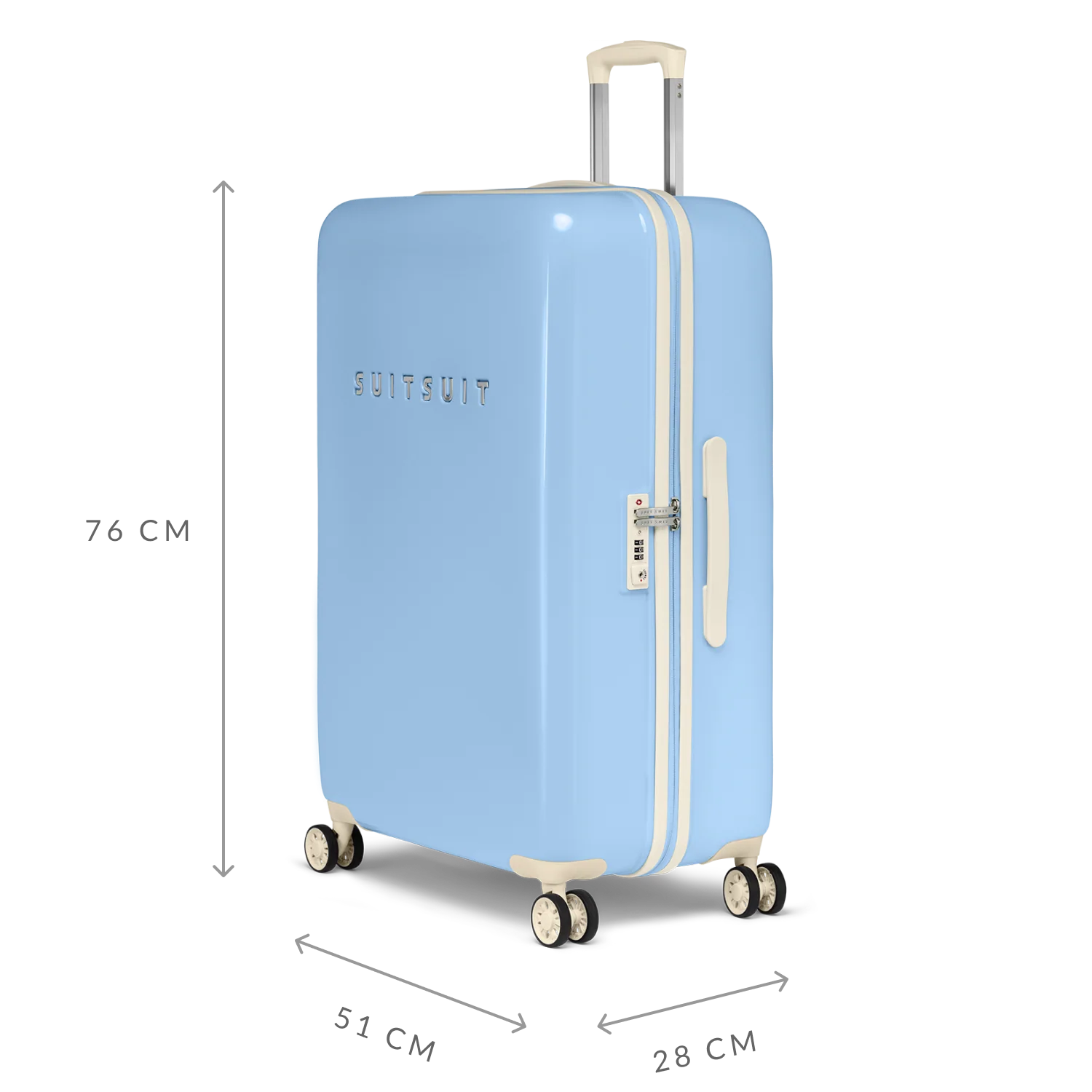 Fabulous Fifties - Chambray Blue - Safe Travels Set (55/76 CM) - Image 7