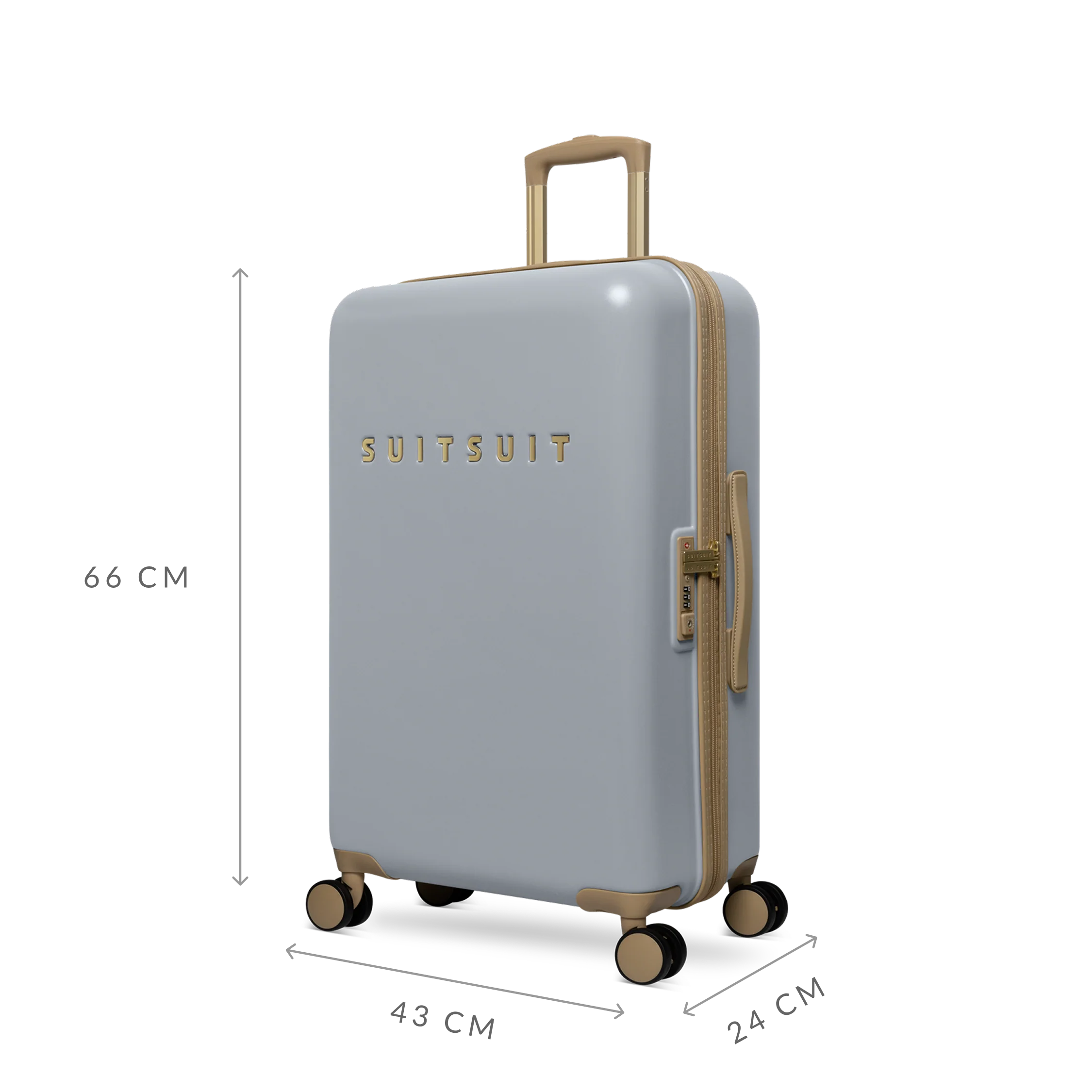 Fusion - Frosted Grey - Safe Travels Set (66 cm) - Image 3