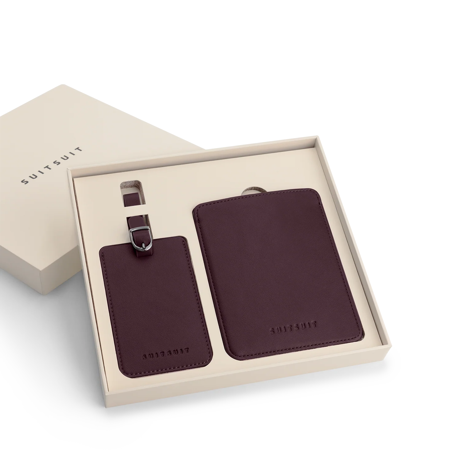 Mystique - Cherry Lacquer - Passport Sleeve & Luggage Tag L - Image 3