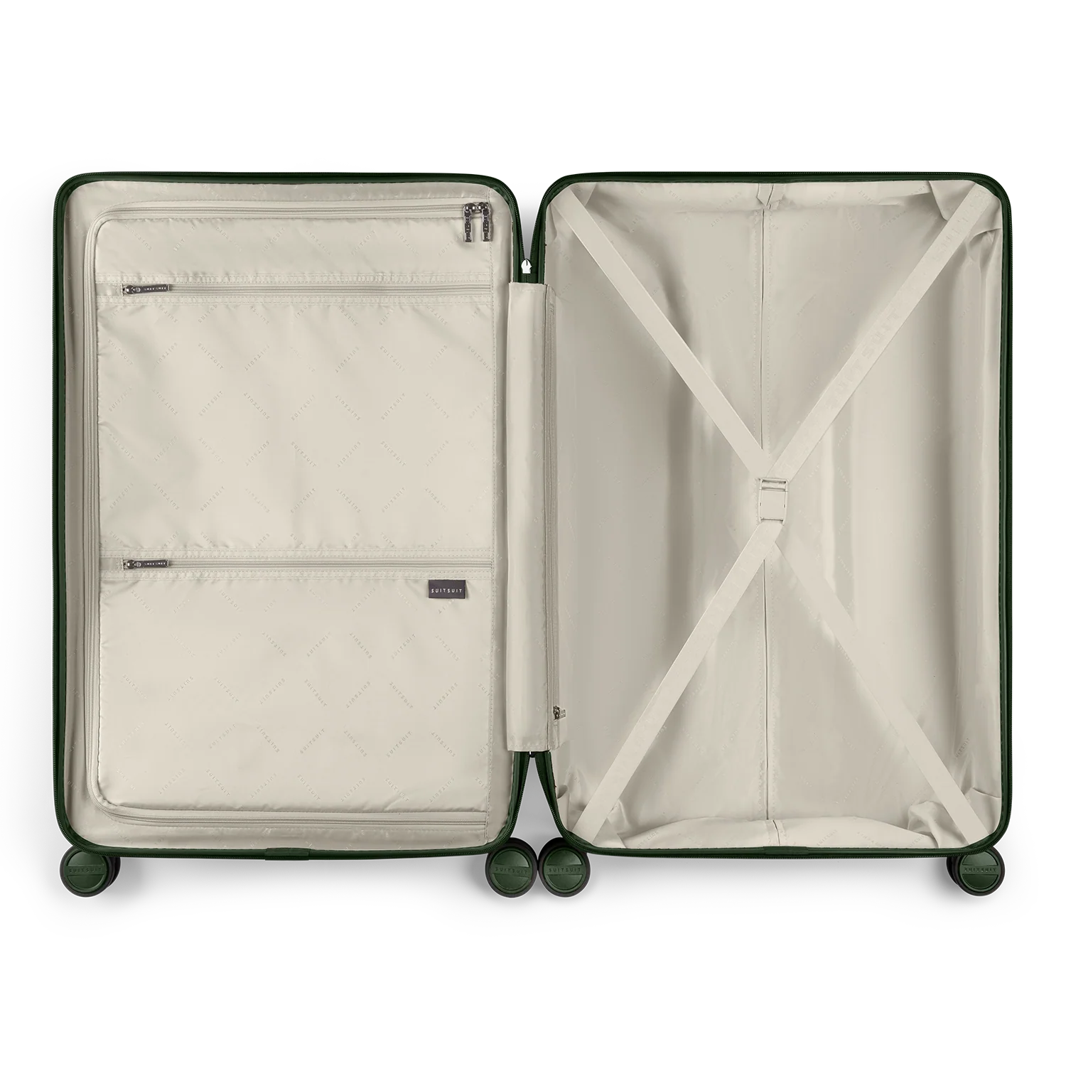 Mystique - Dark Olive - Luggage Set (55/66/76 cm) - Image 7