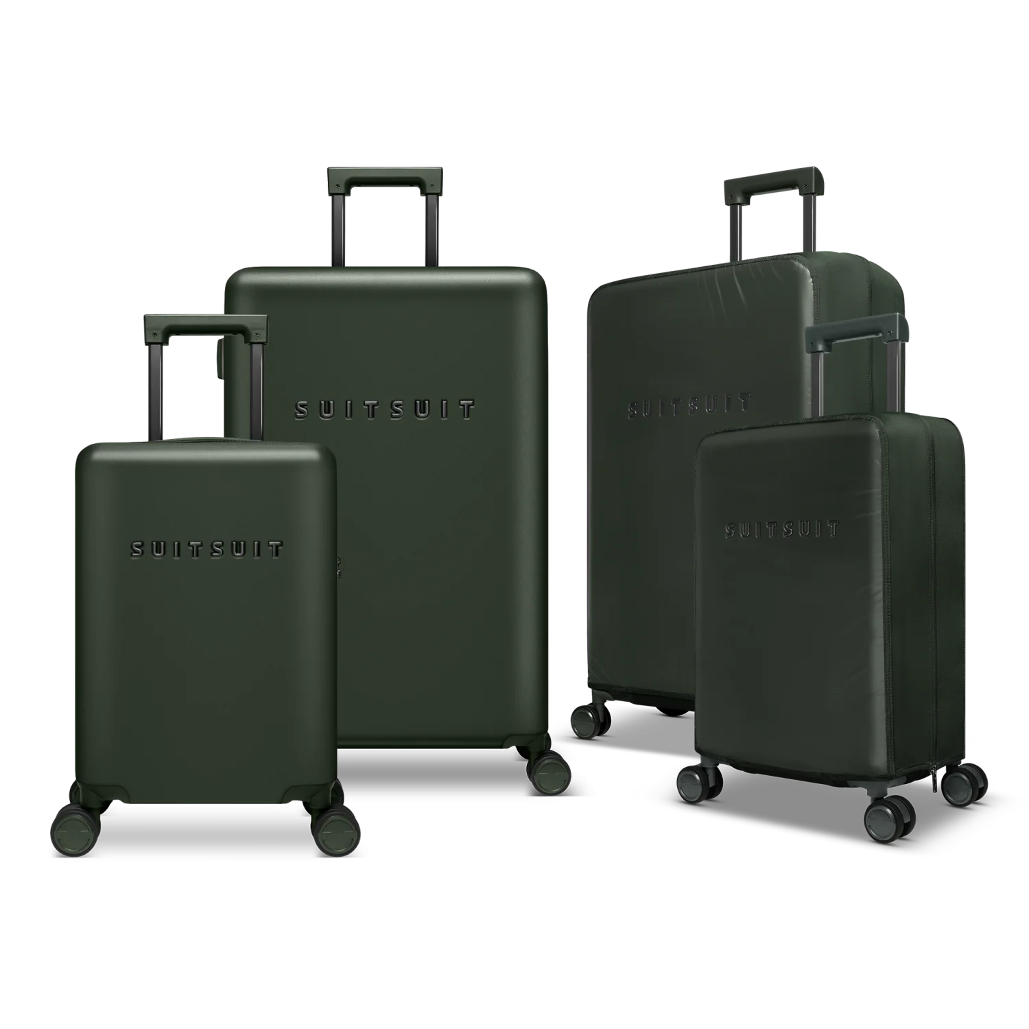 Mystique - Dark Olive - Safe Travels Set (55/76 CM)