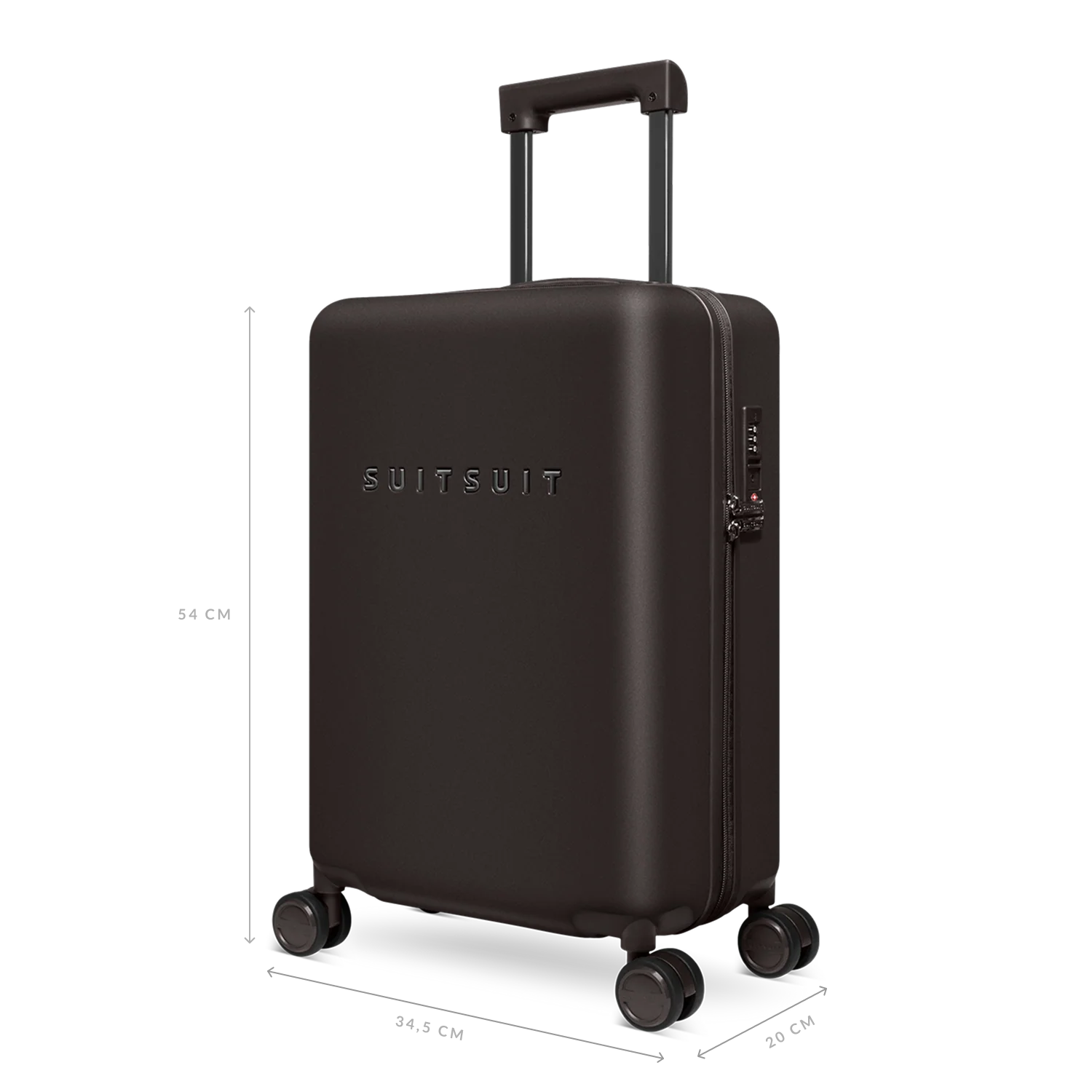 Mystique - Ground Coffee - Luggage Set (55/66/76 cm) - Image 2