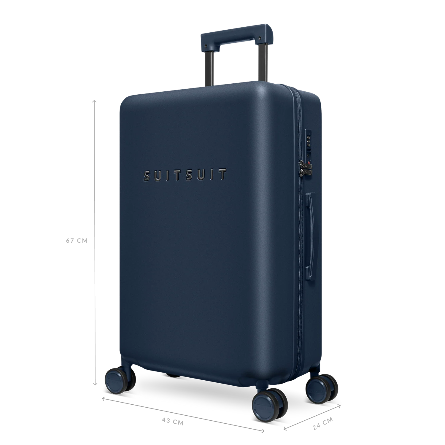Mystique - Midnight Blue - Luggage Set (55/66/76 cm) - Image 4