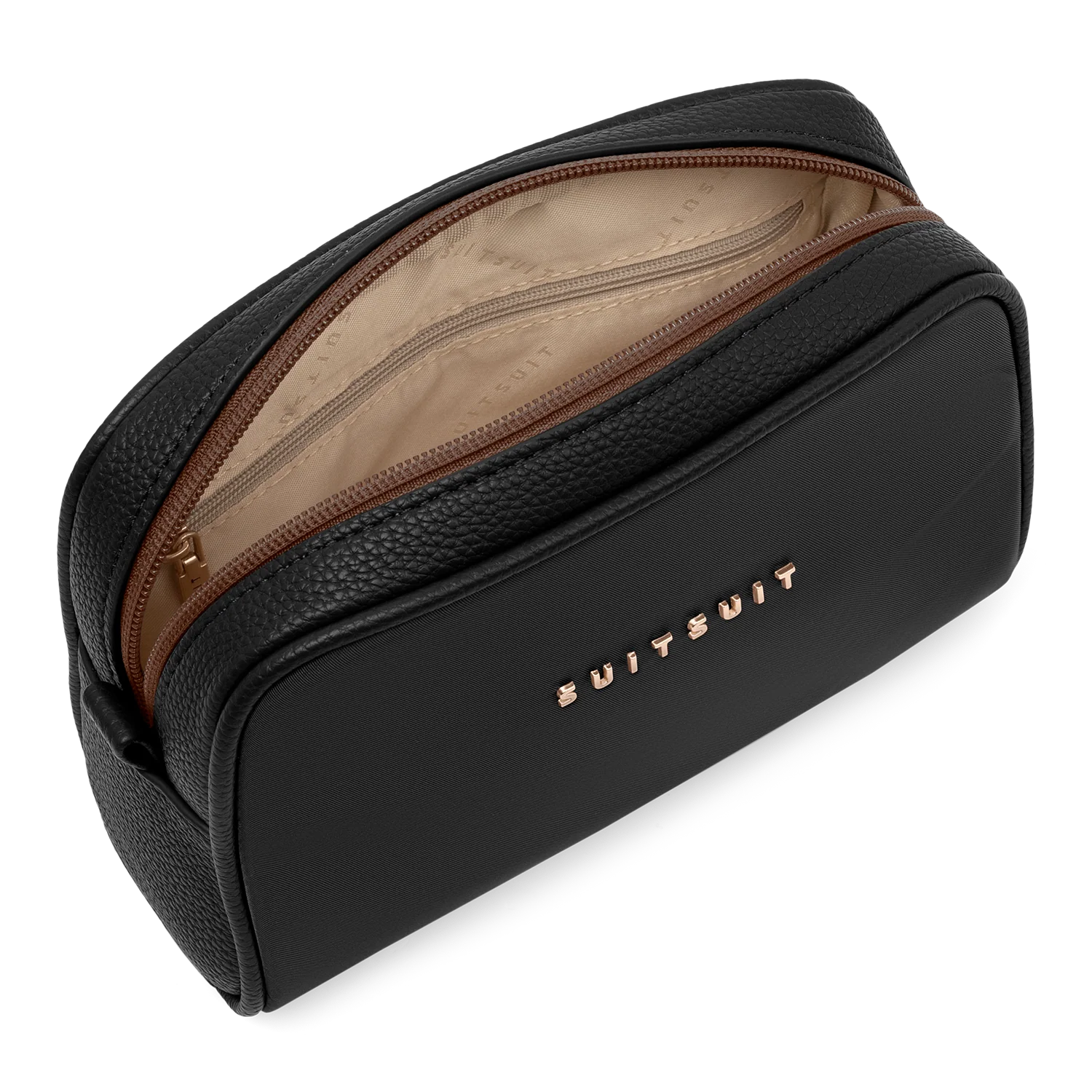 Serenity - Black Olive - Toiletry Bag XL & Make-up Bag - Image 9