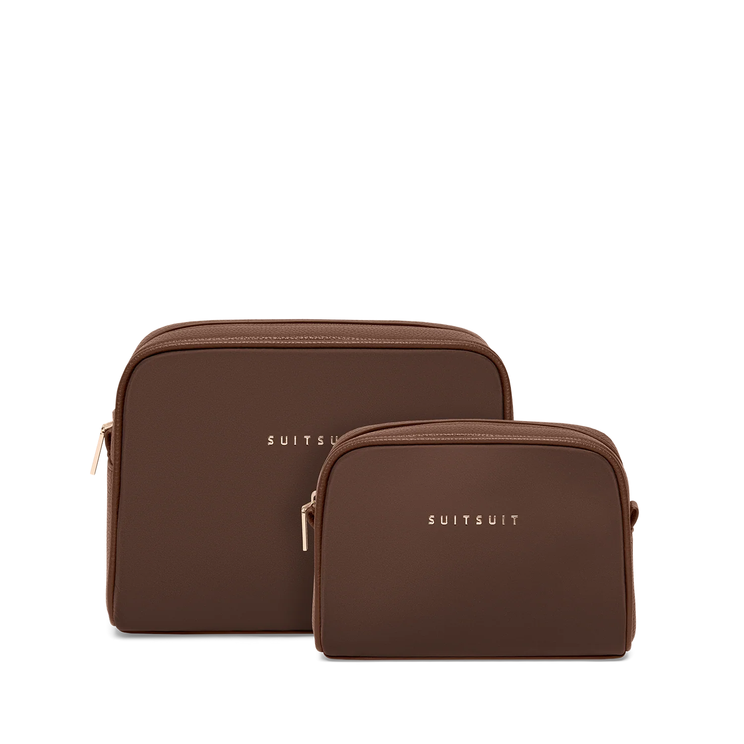 Serenity - Chocolate Brown - Toiletry Bag XL & Make-up Bag