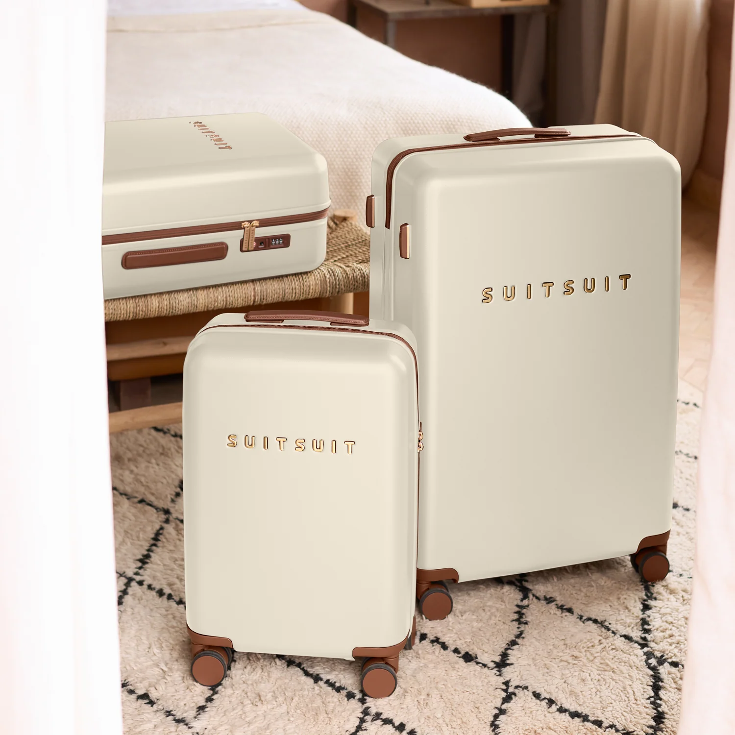 Serenity - Whisper White - Luggage Set (55/66/76 cm) - Image 2