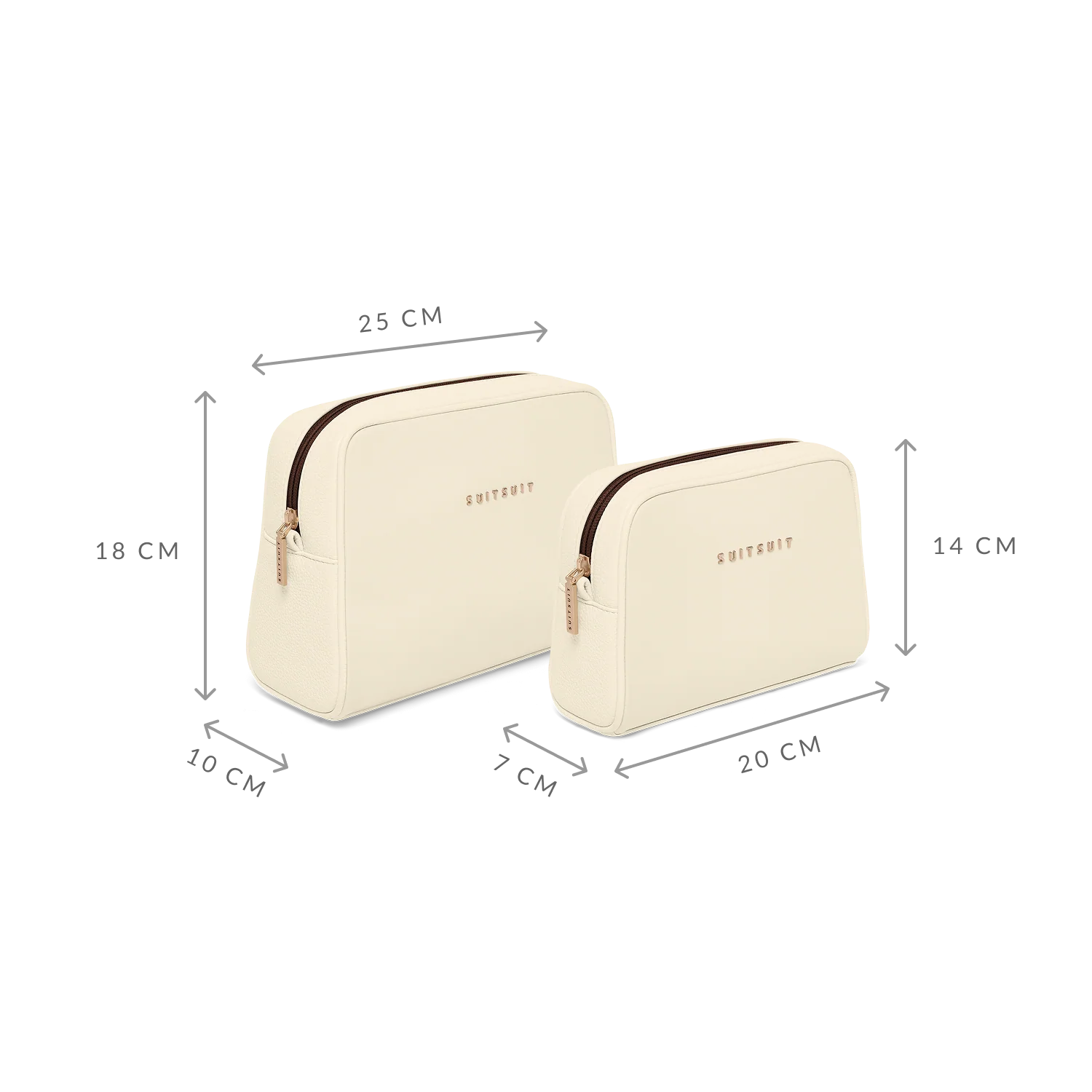 Serenity - Whisper White - Toiletry Bag XL & Make-up Bag - Image 14